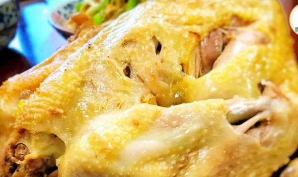 盐焗鸡腌制配方-电饭锅做盐焗鸡做法1