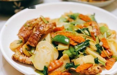 虾姑炒年糕怎么做-虾姑炒...