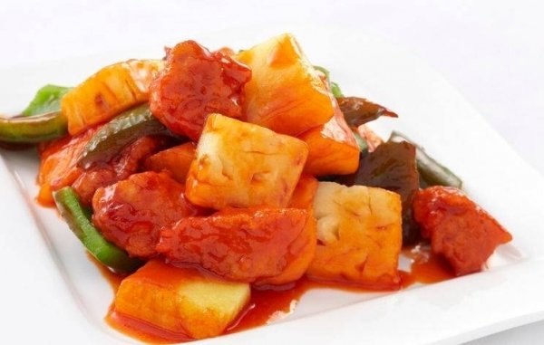 菠萝炒肉怎么做好吃-菠萝可以炒猪肉吗1