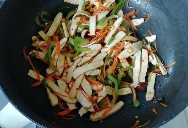 鱼香豆腐干怎么炒好吃-鱼香豆腐干的家常做法8