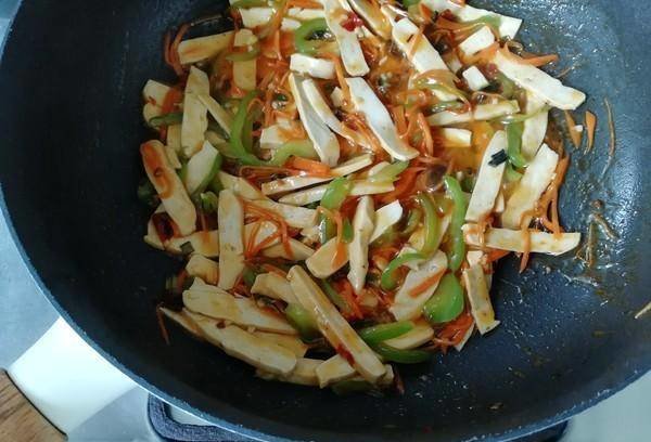 鱼香豆腐干怎么炒好吃-鱼香豆腐干的家常做法9