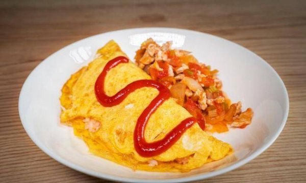 蛋包饭的蛋皮怎么做-蛋包饭的制作方法8