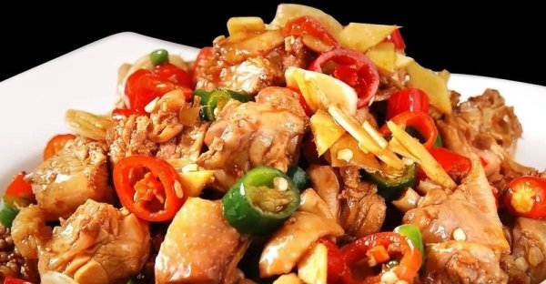 童子鸡的最佳做法-青椒童子鸡的家常做法1