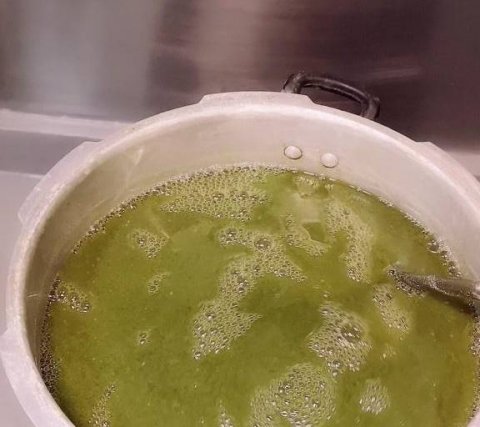 凉粉草制作凉粉的步骤-凉粉草的制作方法和配方7