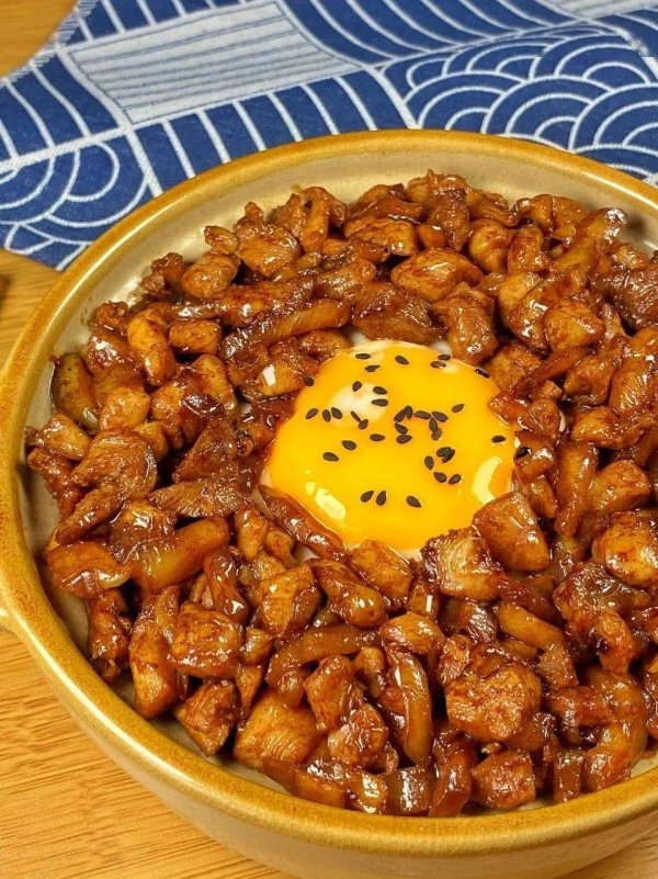 榨菜碎怎么吃-榨菜碎鸡饭的做法4