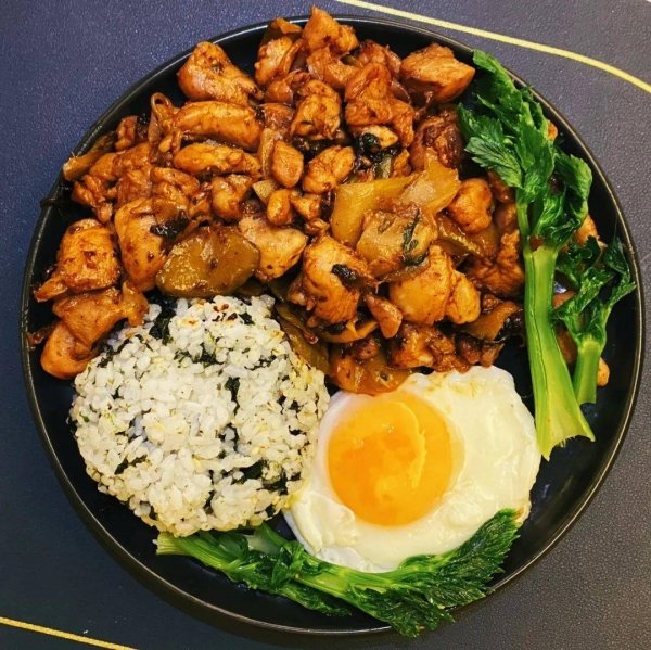 榨菜碎怎么吃-榨菜碎鸡饭的做法5