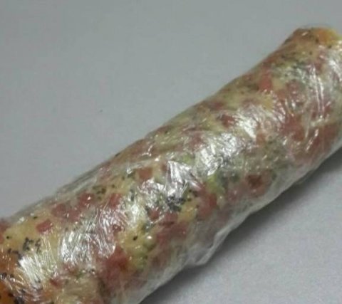 火腿卷怎么做-火腿鸡肉松面包卷的做法12