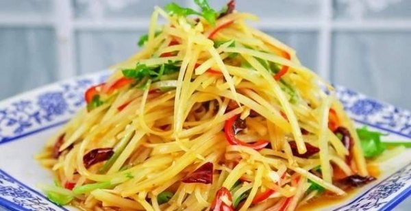 炝拌土豆丝焯多久-炝拌土...