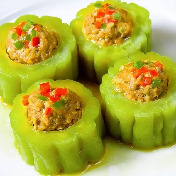 酿苦瓜是客家菜吗-酿苦瓜...