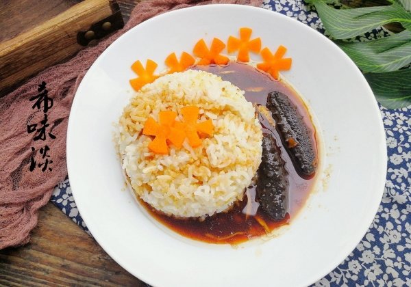 鲍汁海参捞饭怎么做-鲍汁...