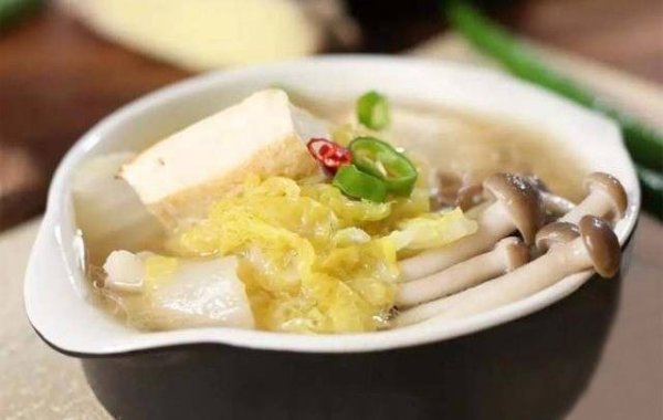 白菜汤的家常做法-白菜汤...