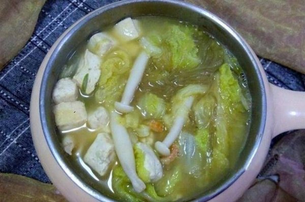 白菜汤的家常做法-白菜汤的做法大全9