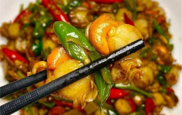 辣椒炒扇贝肉怎么做-辣椒炒扇贝肉的做法10