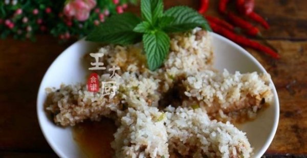 糯米蒸排骨怎么蒸-糯米蒸排骨的做法11