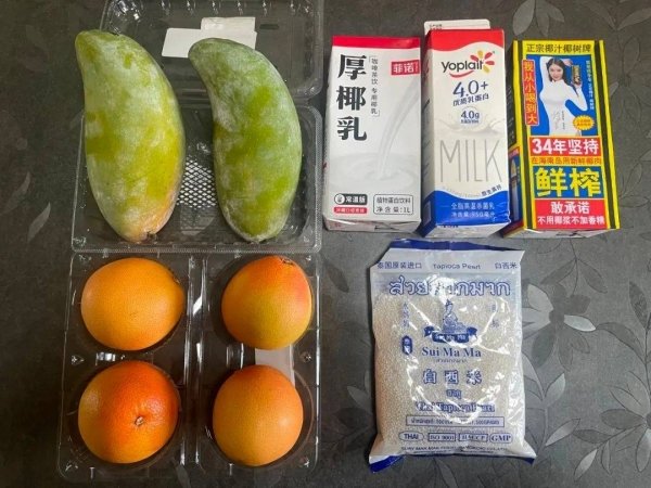 杨枝甘露里面都有什么东西-杨枝甘露的做法和材料2