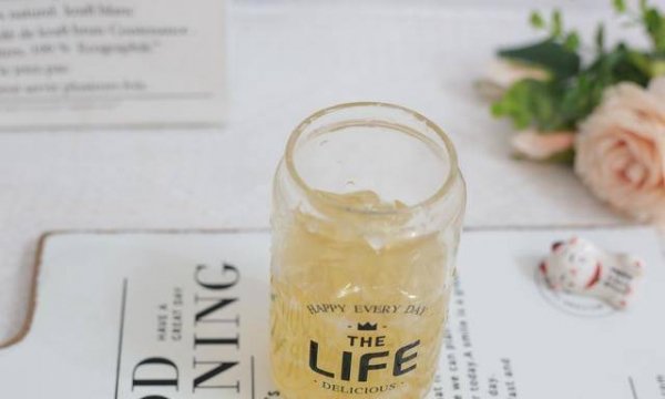 蜜桃乌龙茶冻撞奶可以放过夜吗-蜜桃乌龙茶冻撞奶制作6