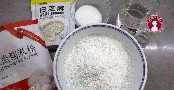 麻团怎么做不开裂-空心麻团的做法和配方2