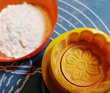 月饼里的麻薯怎么做-麻薯豆沙月饼的做法12