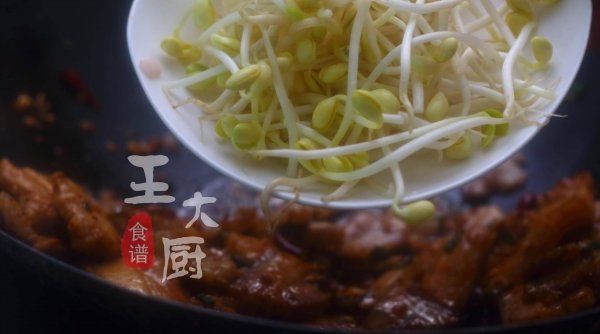 黄豆芽焖肉怎么做好吃-黄豆芽焖肉的做法11
