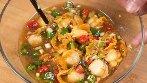 椒麻扇贝肉怎么做-椒麻扇贝肉的做法10