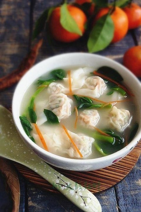 素馄饨馅怎么做好吃-素馄饨的做法1