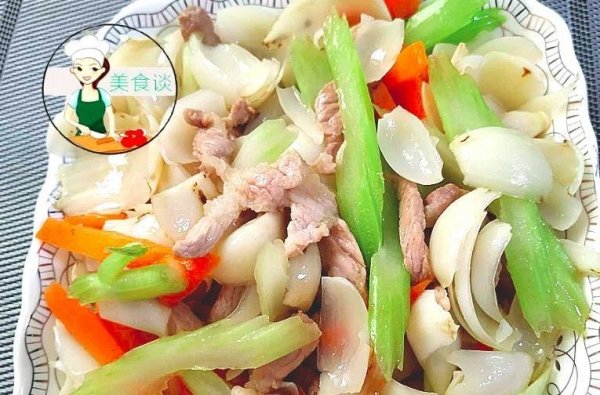 西芹百合炒肉怎么炒-西芹百合炒肉的做法10