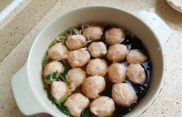 手工鲜虾丸子怎么做-手工鲜虾丸子的做法8