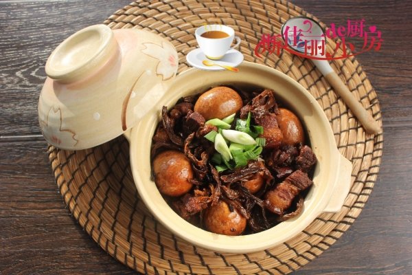 干豆角鸡蛋烧肉怎么做-干...