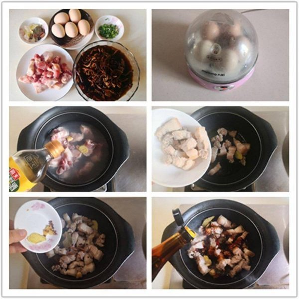 干豆角鸡蛋烧肉怎么做-干豆角鸡蛋烧肉做法2