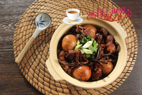 干豆角鸡蛋烧肉怎么做-干豆角鸡蛋烧肉做法4
