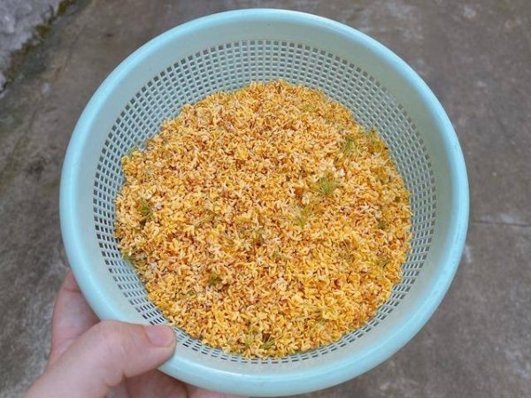 桂花怎么保存比较好-糖桂花的做法2