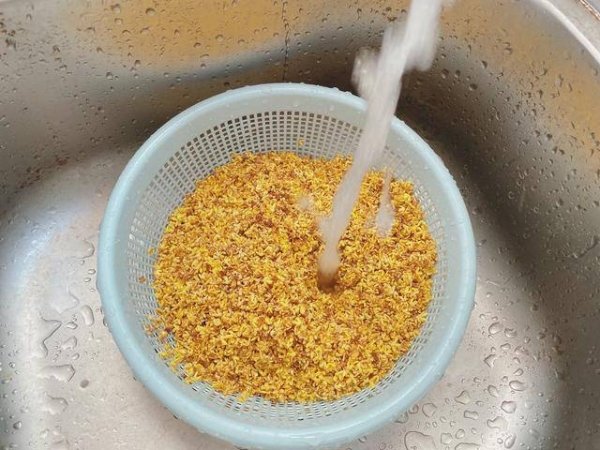 桂花怎么保存比较好-糖桂花的做法4