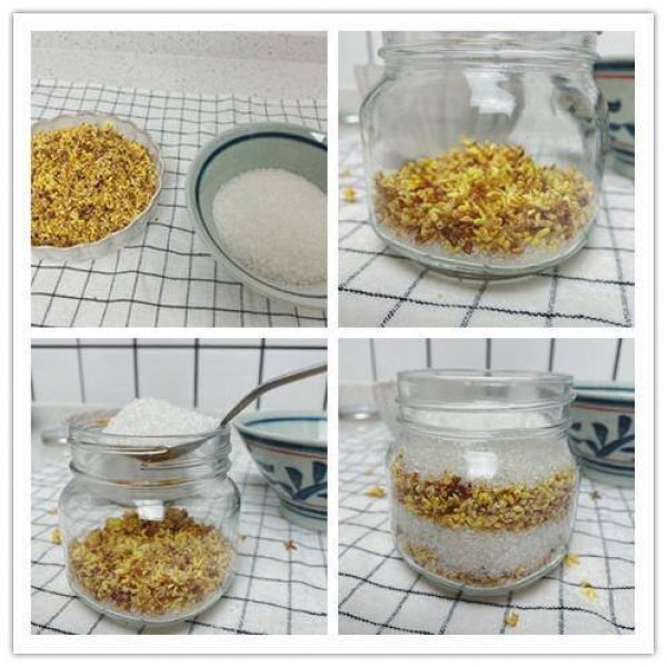 桂花怎么保存比较好-糖桂花的做法6