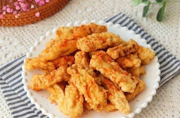 香酥杏鲍菇怎么做-香酥杏...