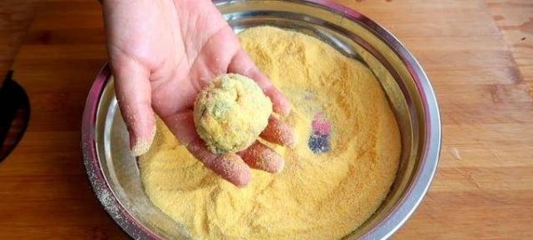黄金菜团子怎么做-黄金菜团子的做法12