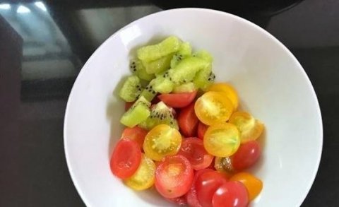 快手早餐食谱-水果吐司披萨的做法3