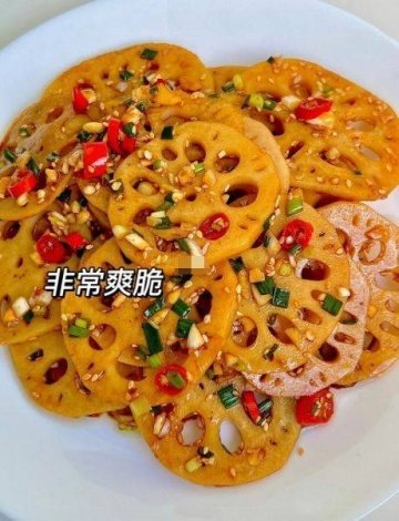 凉拌藕片怎样做脆甜爽口-...