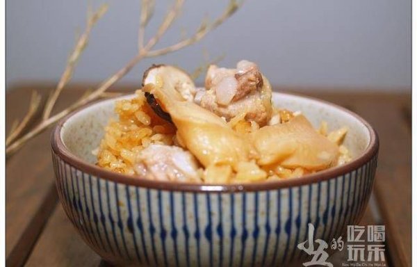 松茸焖饭要一起煮吗-松茸焖饭的做法9