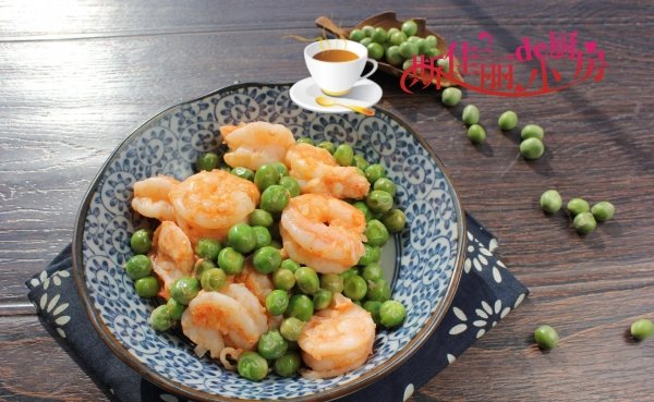 豌豆米炒虾仁怎么做-豌豆米炒虾仁的做法3