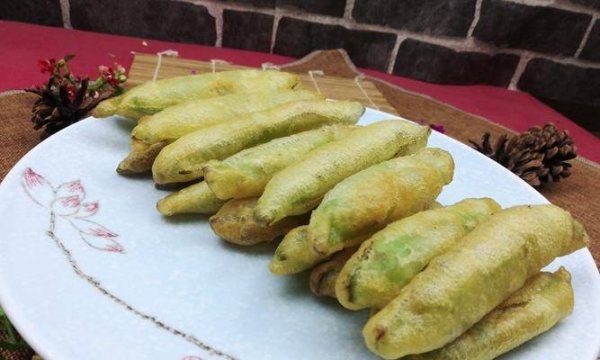 炸扁豆怎么做-酥扁豆的做法2