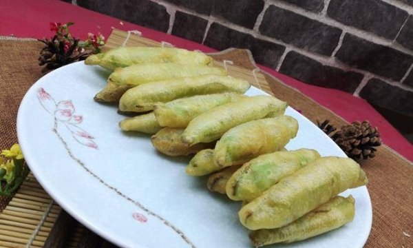 炸扁豆怎么做-酥扁豆的做法8
