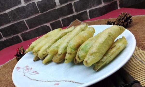 炸扁豆怎么做-酥扁豆的做法9