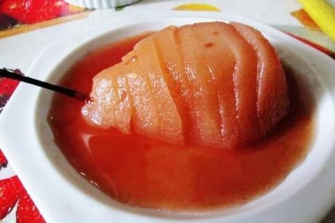 红酒煮梨的功效与作用-红酒煮梨的做法8