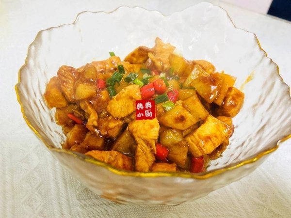 鸡丁炒土豆丁怎么做-鸡丁土豆丁的做法6