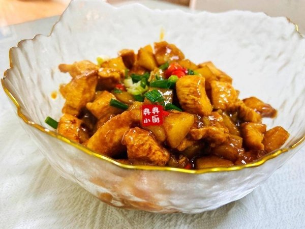 鸡丁炒土豆丁怎么做-鸡丁土豆丁的做法7