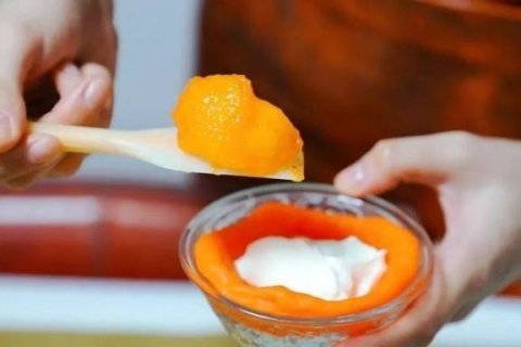 奶柿子是什么样子的-柿子大福做法6