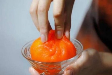 奶柿子是什么样子的-柿子大福做法7