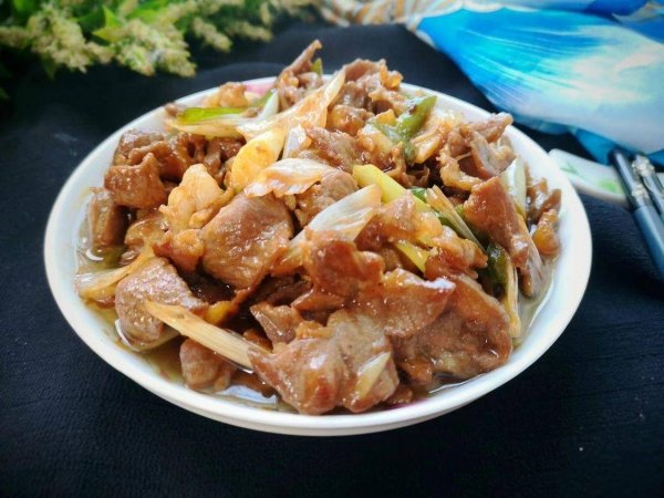 葱爆羊肉怎么炒才嫩-葱爆羊肉家常做法10