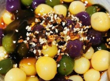 红油凉拌芋圆怎么做-红油芋儿的做法10