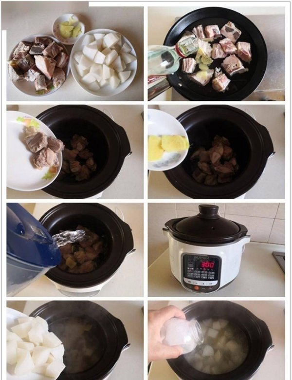 牛肋排怎么炖好吃又烂-牛肋排萝卜汤做法2